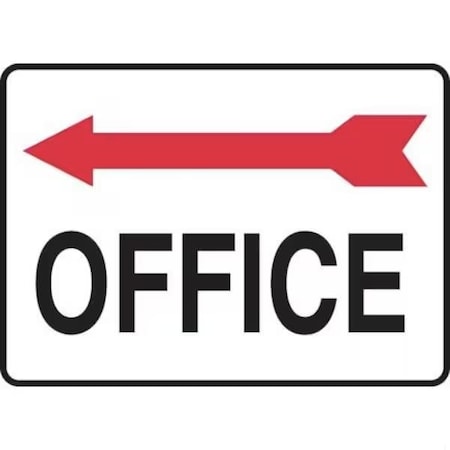 Accuform Aluminum, 10 in x 14 in, Mounting Holes MADC507VA